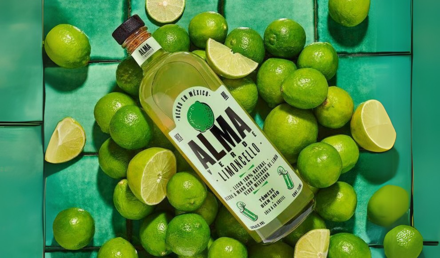 Limecello - lime liqueur